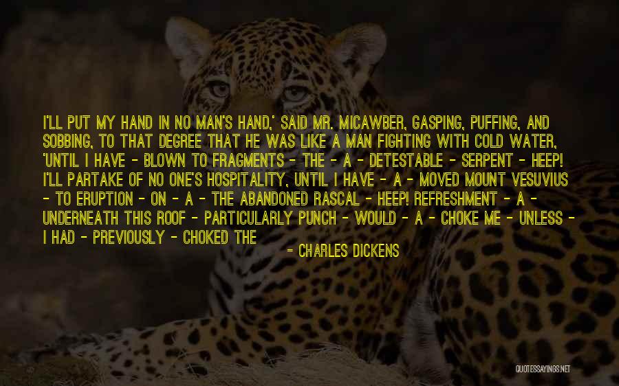 Live Like A Man Quotes By Charles Dickens