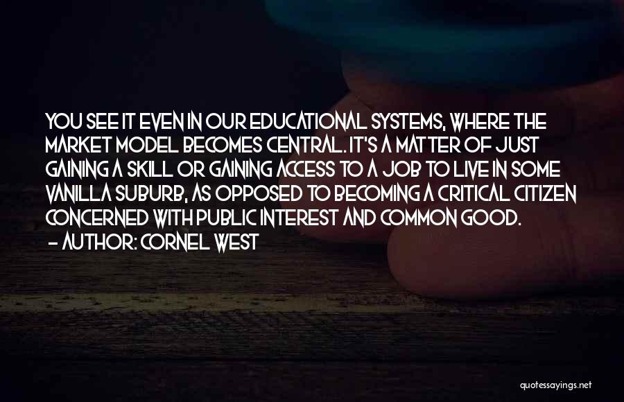 Live Market Quotes By Cornel West