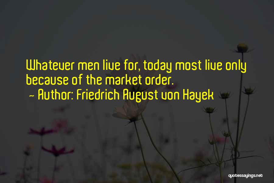 Live Market Quotes By Friedrich August Von Hayek
