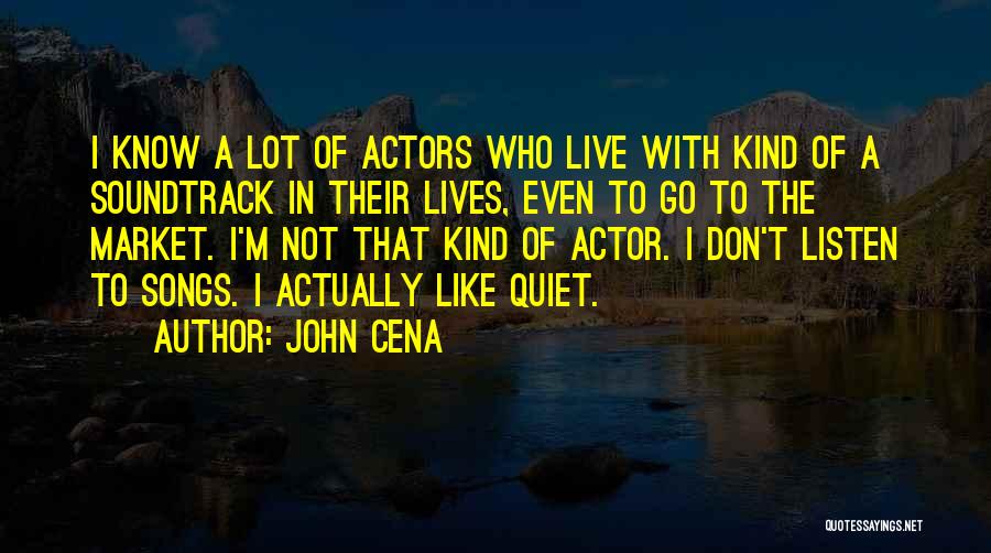 Live Market Quotes By John Cena