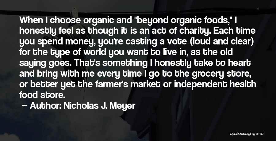 Live Market Quotes By Nicholas J. Meyer