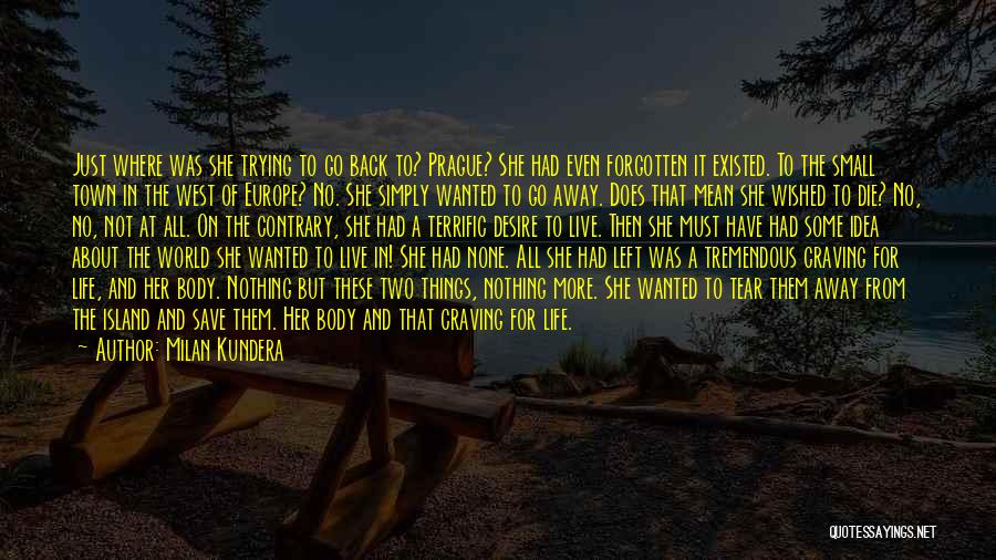 Live Or Die Trying Quotes By Milan Kundera