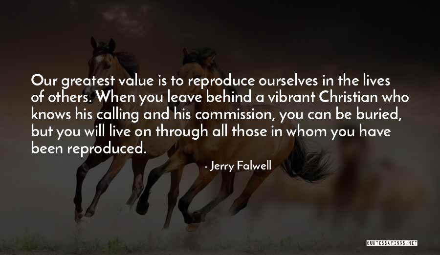 Live Our Lives Quotes By Jerry Falwell Live Our Lives Quotes By Jerry Falwell