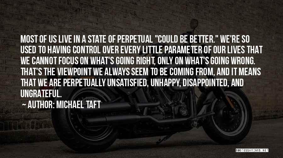 Live Right Quotes By Michael Taft