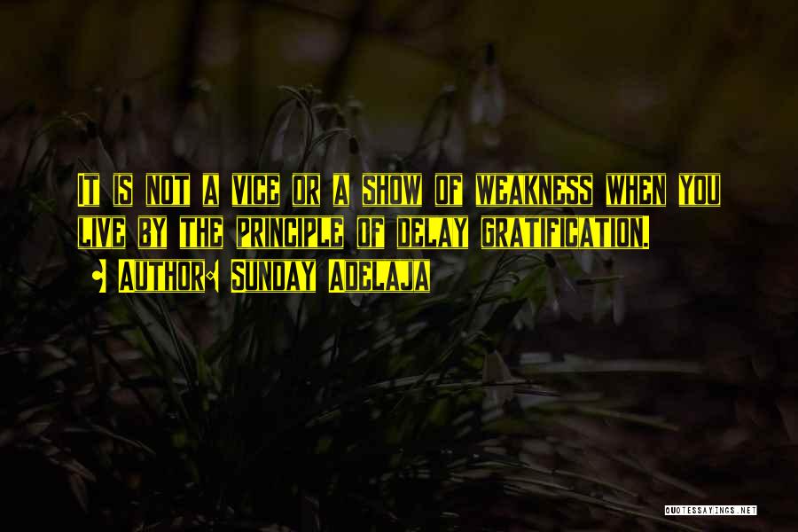 Live Show Quotes By Sunday Adelaja