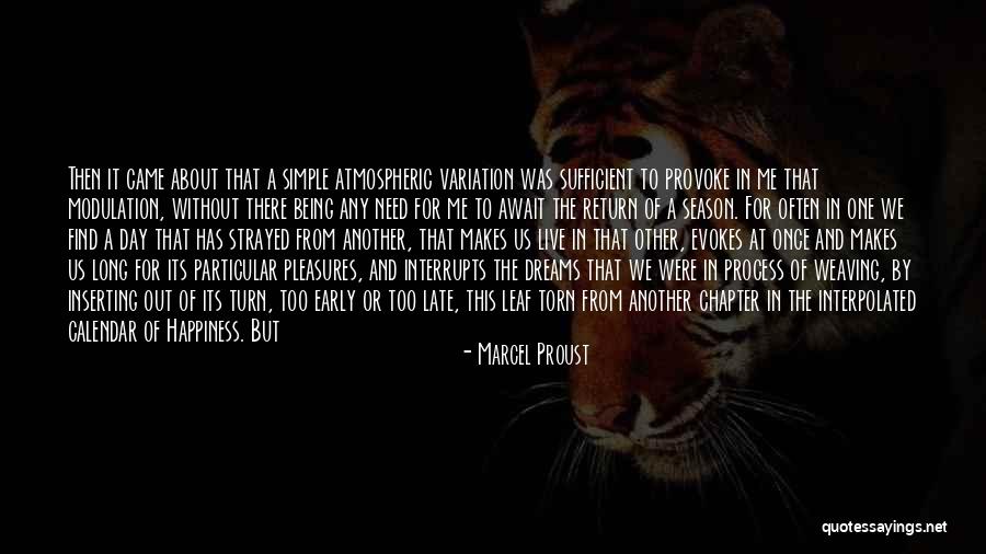 Live Simple Quotes By Marcel Proust