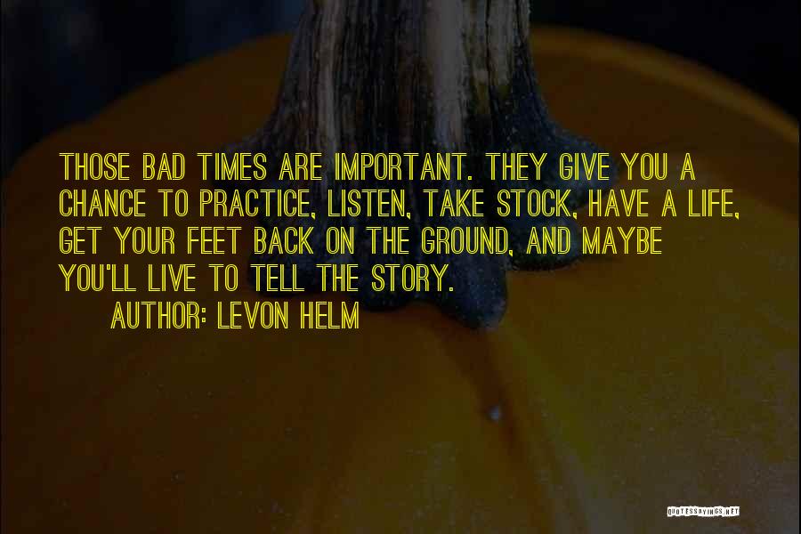 Live Stock Quotes By Levon Helm