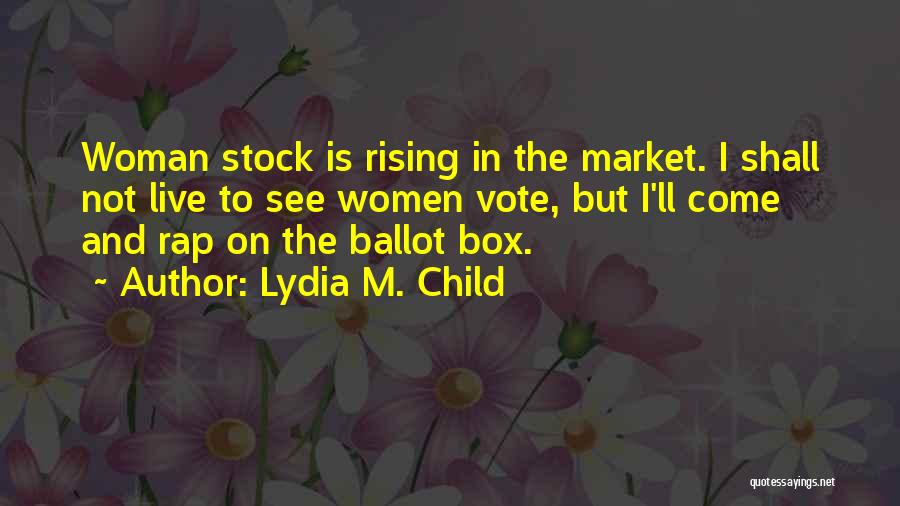 Live Stock Quotes By Lydia M. Child