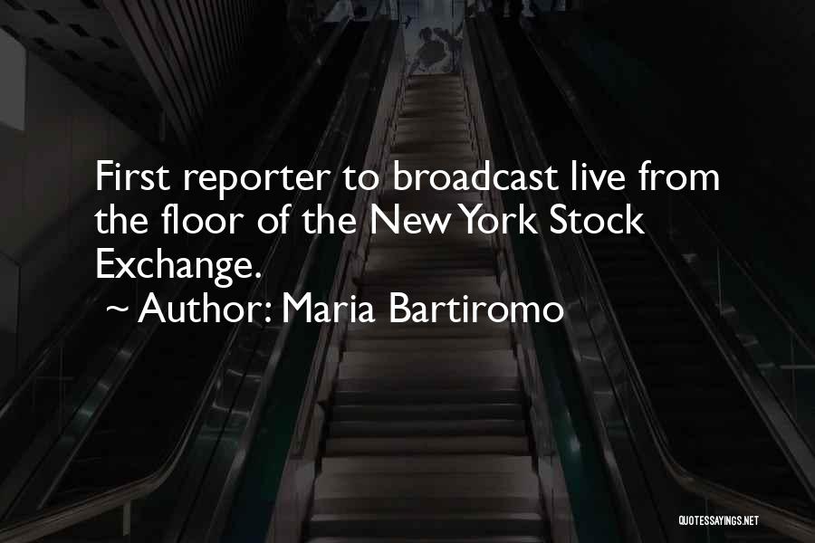 Live Stock Quotes By Maria Bartiromo