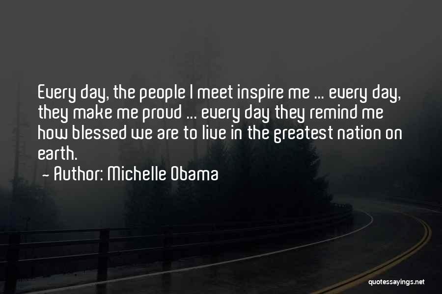 Live To Inspire Quotes By Michelle Obama