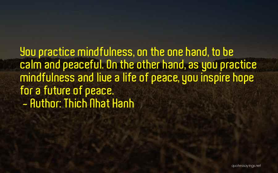 Live To Inspire Quotes By Thich Nhat Hanh