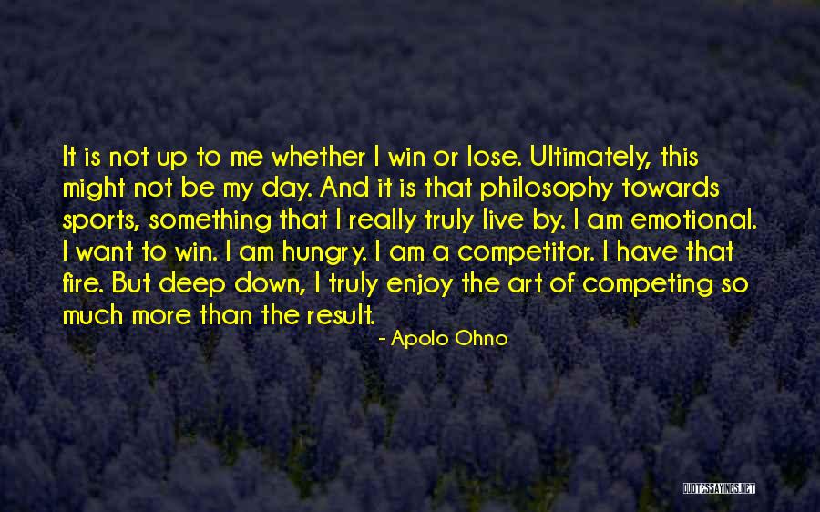 Live To Win Quotes By Apolo Ohno Live To Win Quotes By Apolo Ohno