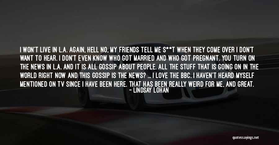 Live Tv Quotes By Lindsay Lohan