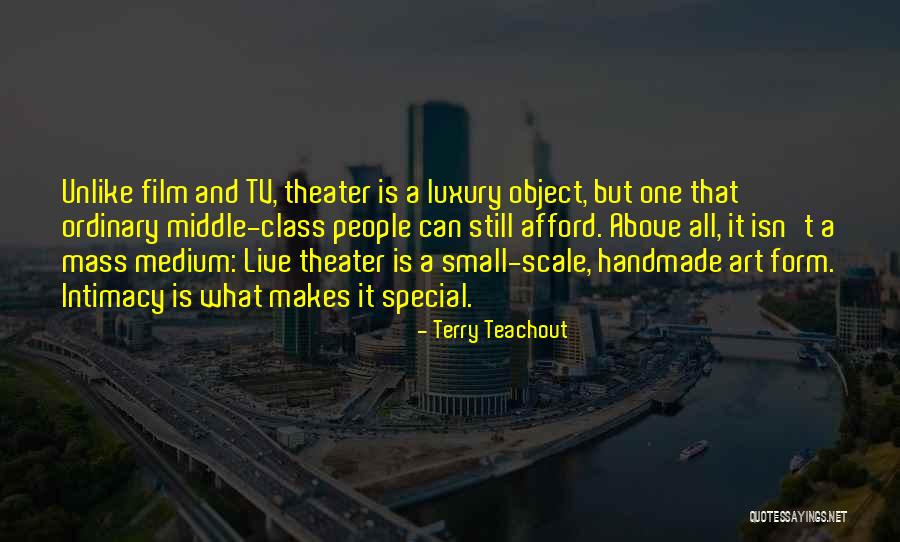 Live Tv Quotes By Terry Teachout