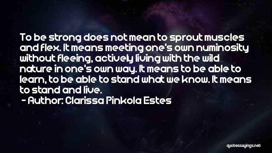 Live Wild Quotes By Clarissa Pinkola Estes