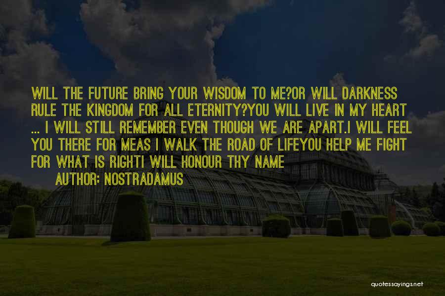 Live Your Future Quotes By Nostradamus