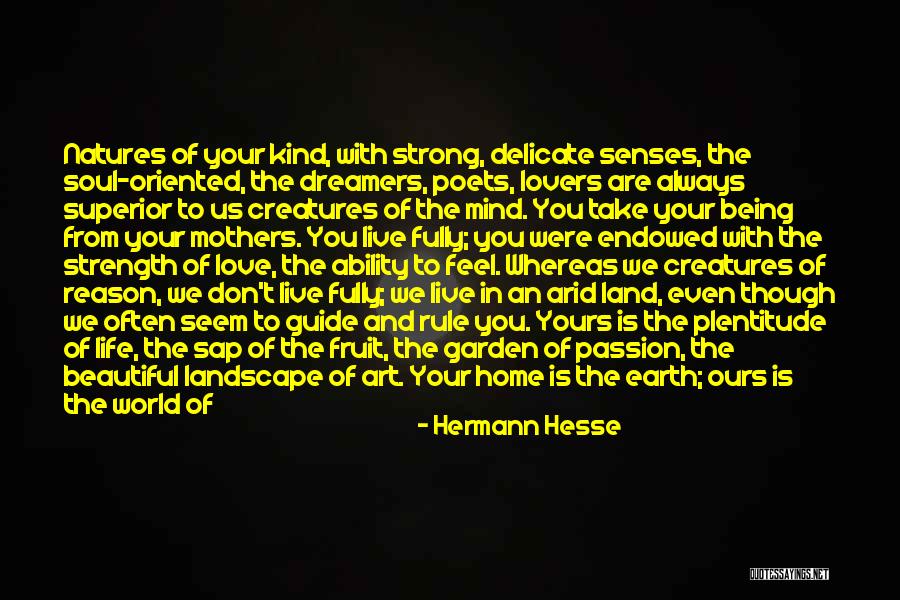 Live Your Life With Passion Quotes By Hermann Hesse