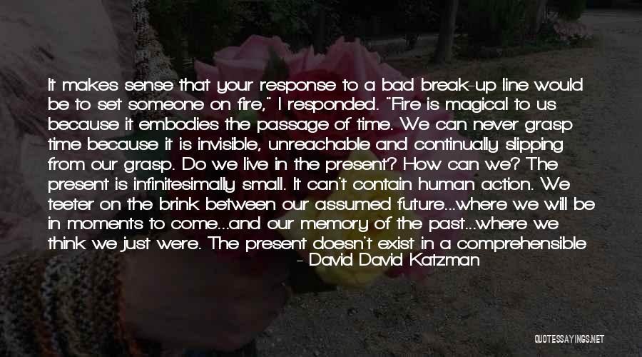 Live Your Own Way Quotes By David David Katzman