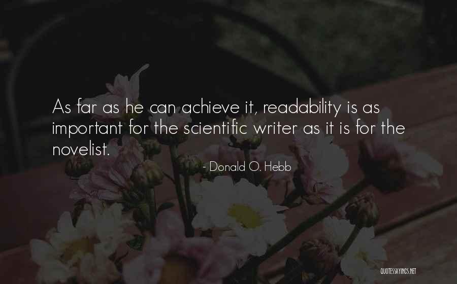 Livelongerlabs Quotes By Donald O. Hebb Livelongerlabs Quotes By Donald O. Hebb