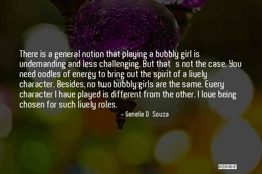 Lively Love Quotes By Genelia D'Souza Lively Love Quotes By Genelia D'Souza
