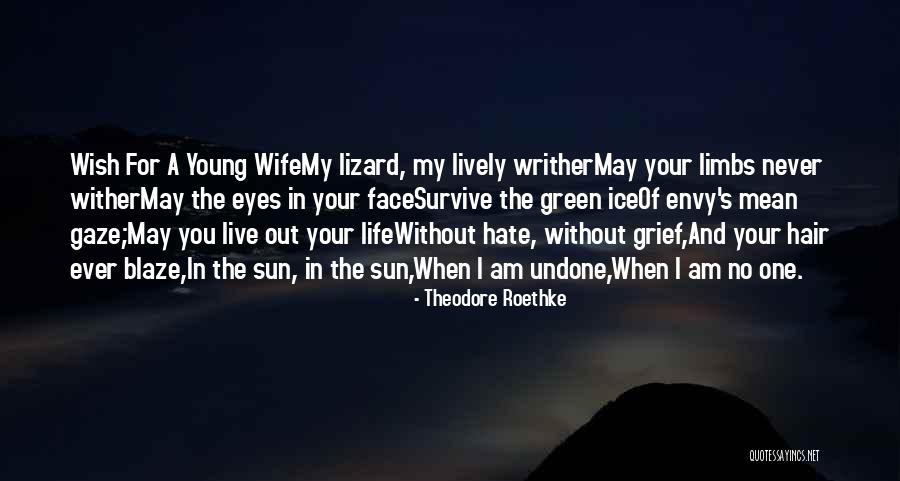Lively Love Quotes By Theodore Roethke Lively Love Quotes By Theodore Roethke