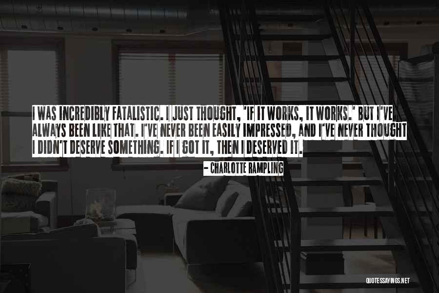 Liver Spotted Pointer Quotes By Charlotte Rampling Liver Spotted Pointer Quotes By Charlotte Rampling