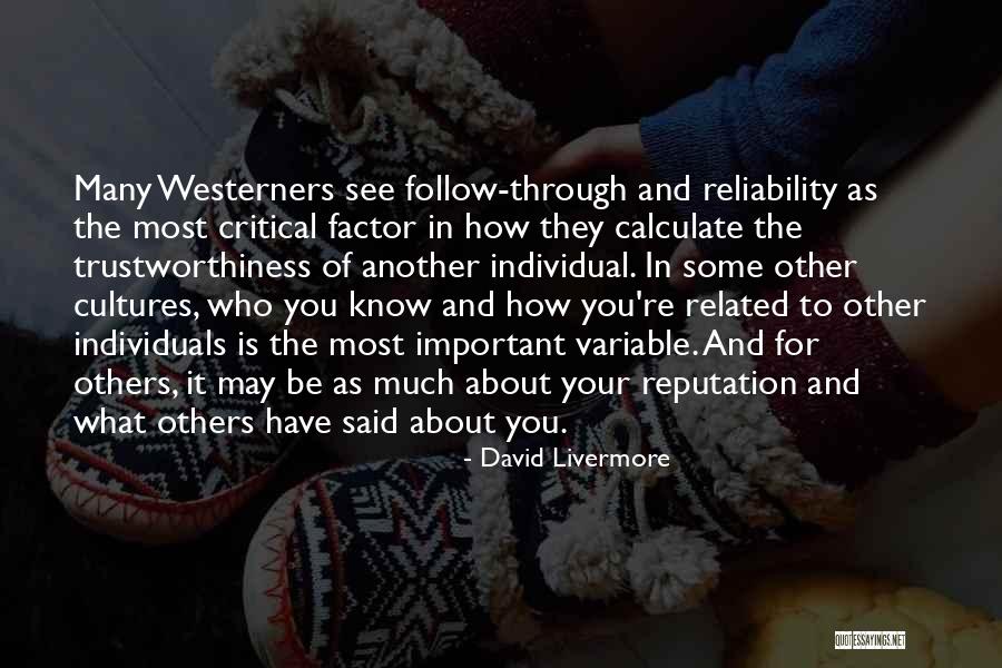 Livermore Quotes By David Livermore Livermore Quotes By David Livermore