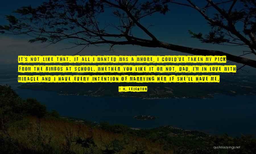 Liversedge England Quotes By M. Leighton Liversedge England Quotes By M. Leighton