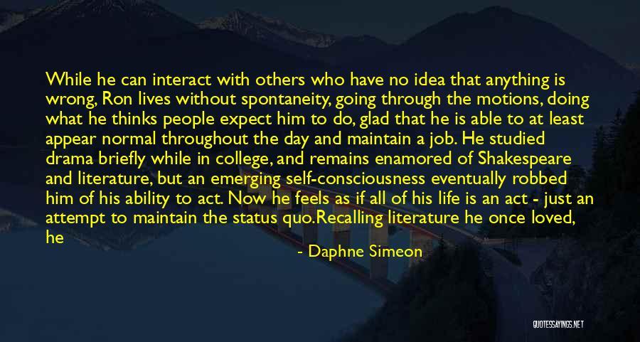 Lives Going Wrong Quotes By Daphne Simeon