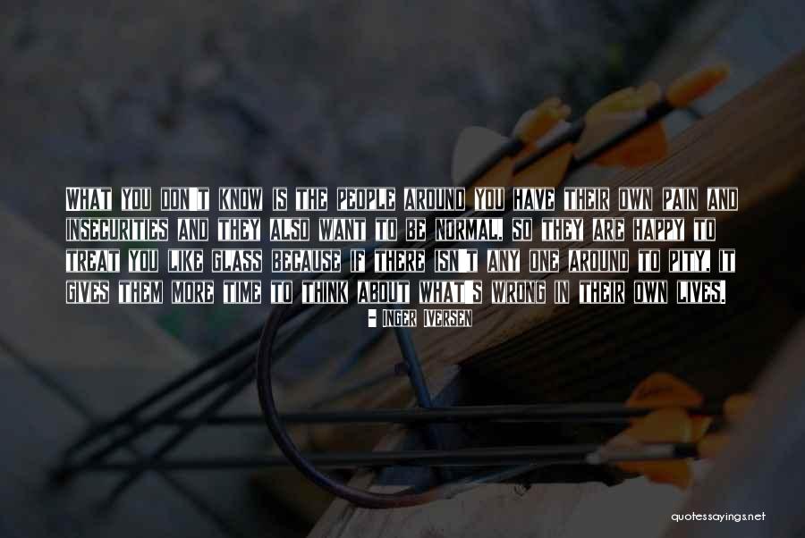 Lives Going Wrong Quotes By Inger Iversen Lives Going Wrong Quotes By Inger Iversen