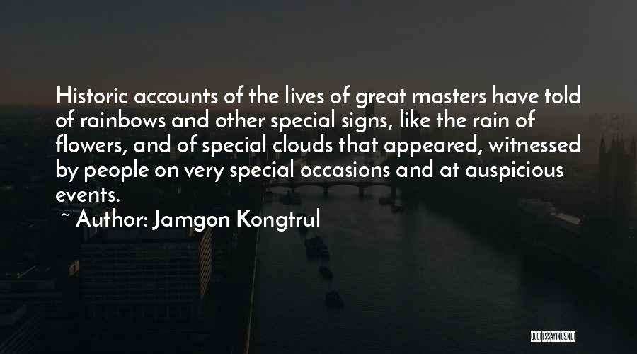 Lives On Quotes By Jamgon Kongtrul