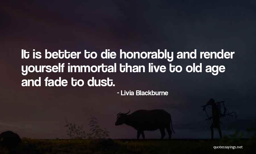 Livia Blackburne Quotes 1672988