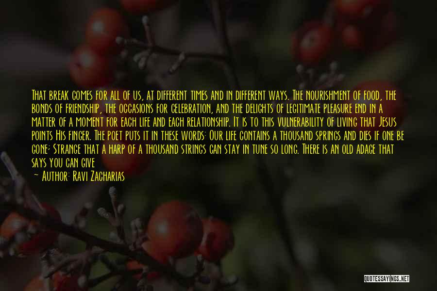 Living A Different Life Quotes By Ravi Zacharias