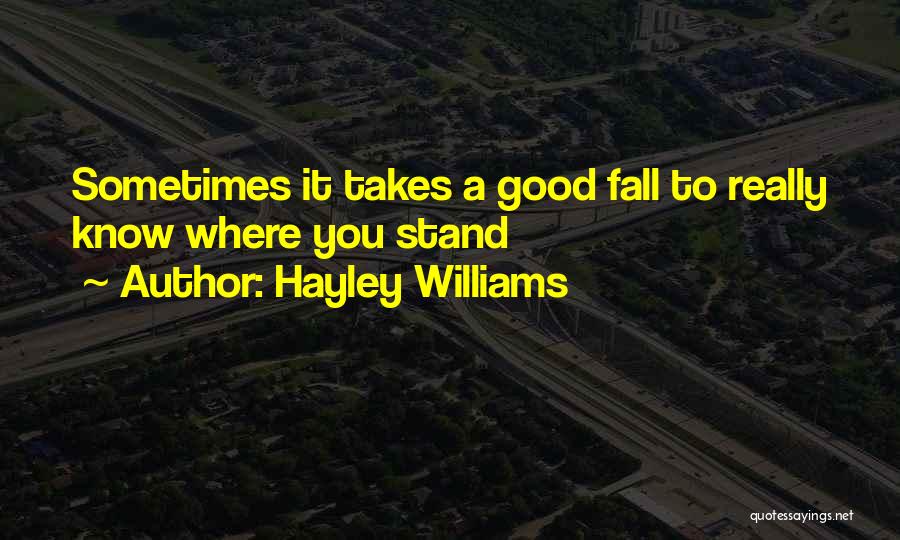 Living A Good Life Quotes By Hayley Williams