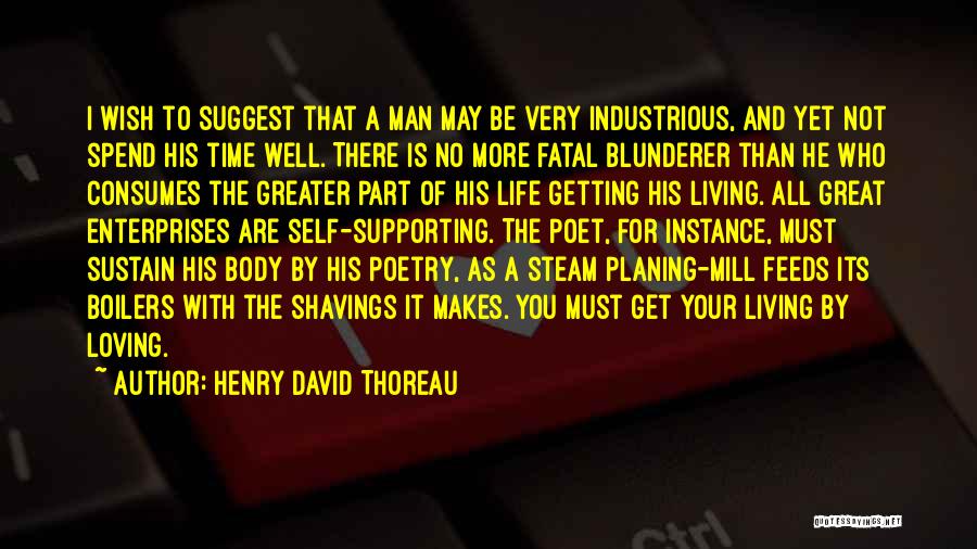 Living A Great Life Quotes By Henry David Thoreau