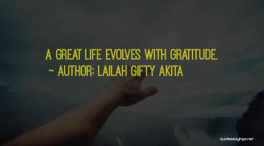 Living A Great Life Quotes By Lailah Gifty Akita