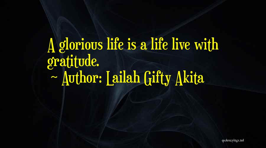 Living A Happy Life Quotes By Lailah Gifty Akita