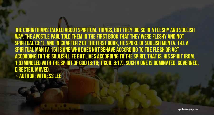 Living A Holy Life Quotes By Witness Lee