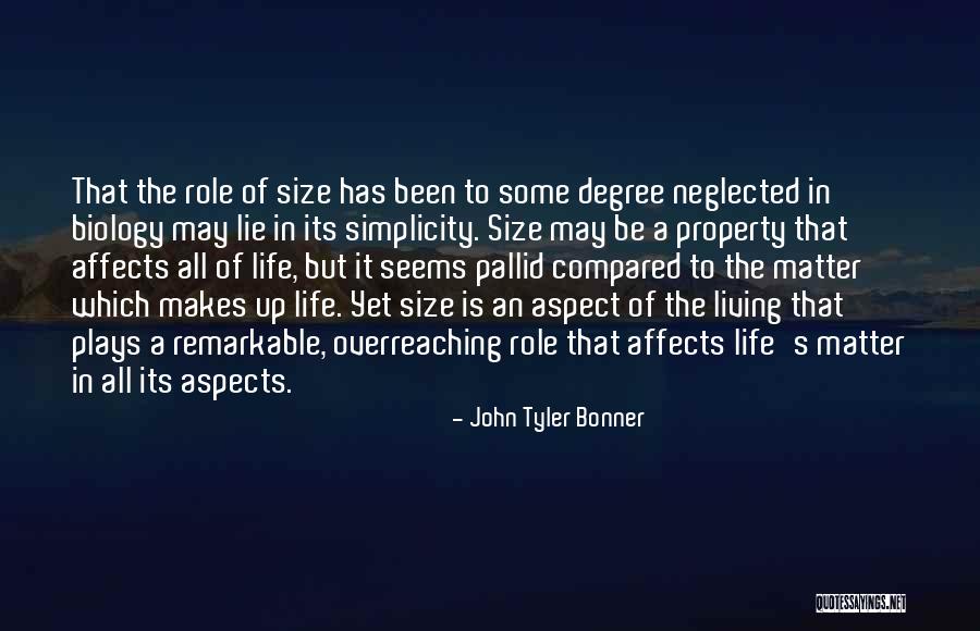 Living A Lie Quotes By John Tyler Bonner Living A Lie Quotes By John Tyler Bonner