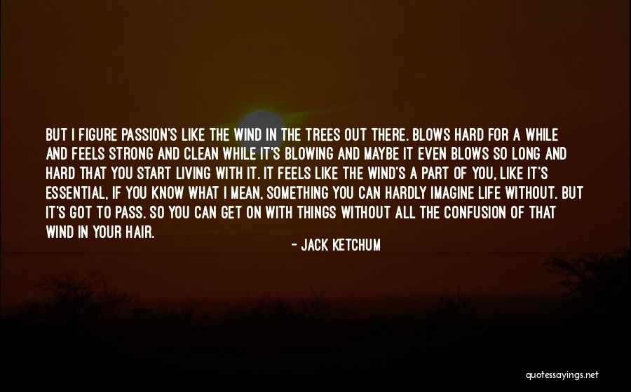 Living A Life Of Passion Quotes By Jack Ketchum Living A Life Of Passion Quotes By Jack Ketchum