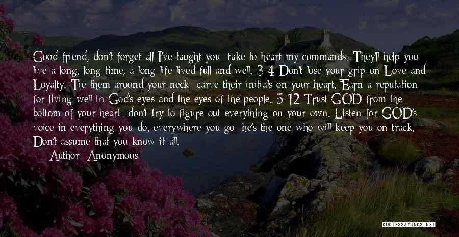 Living A Long Time Quotes By Anonymous Living A Long Time Quotes By Anonymous