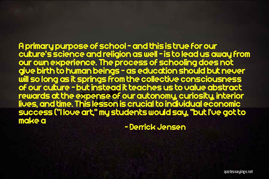 Living A Long Time Quotes By Derrick Jensen