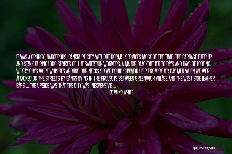 Living A Long Time Quotes By Edmund White