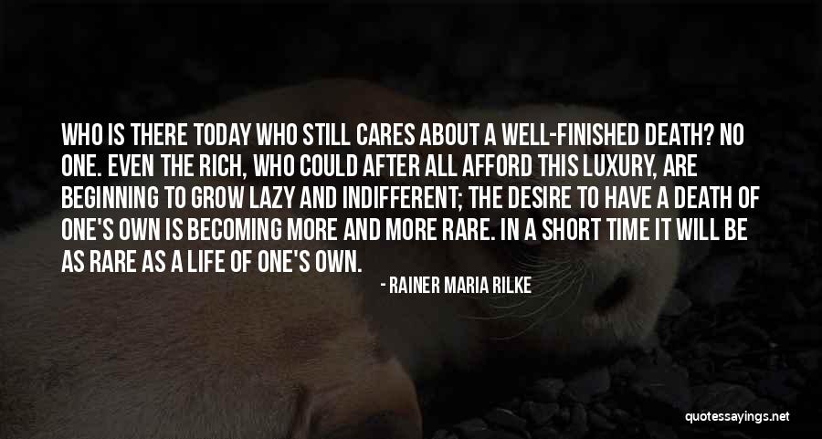 Living A Rich Life Quotes By Rainer Maria Rilke