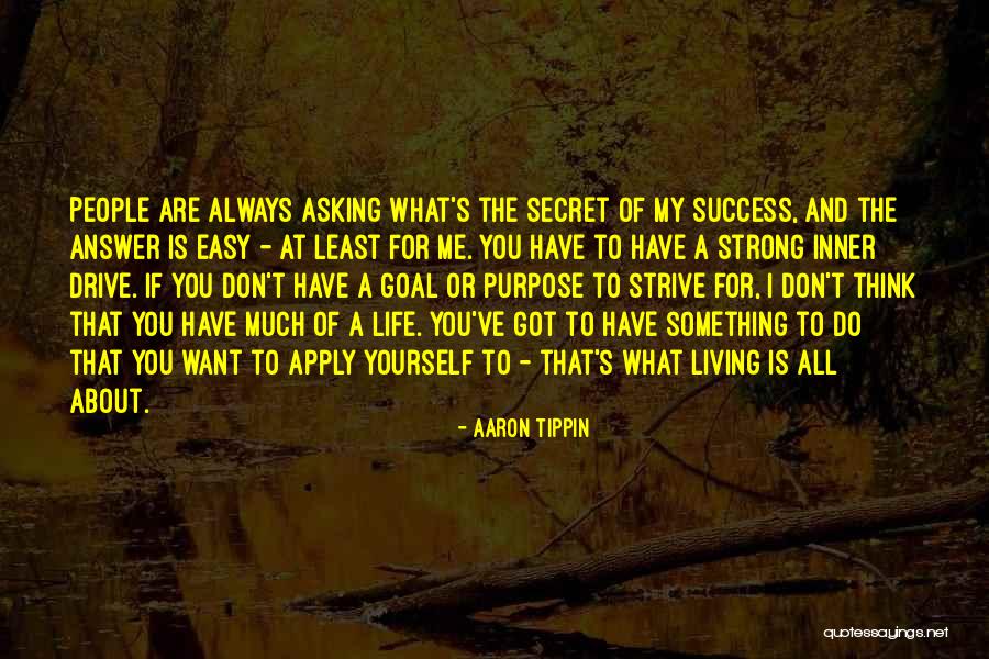 Living A Strong Life Quotes By Aaron Tippin