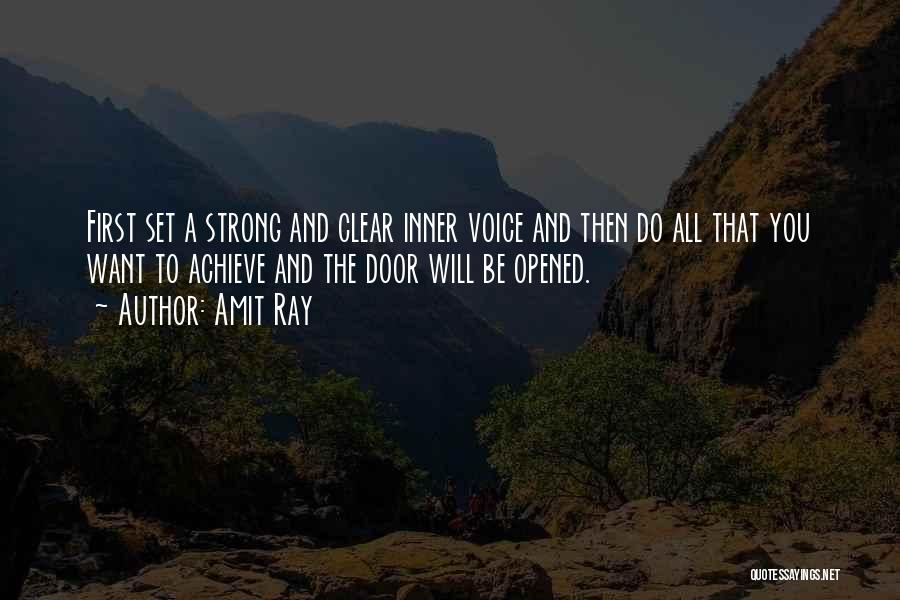 Living A Strong Life Quotes By Amit Ray