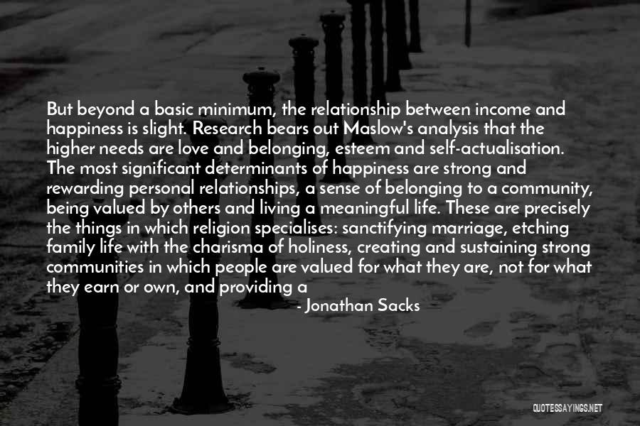 Living A Strong Life Quotes By Jonathan Sacks