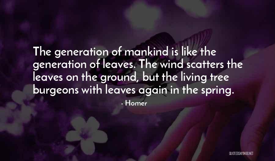 Living Again Quotes By Homer Living Again Quotes By Homer