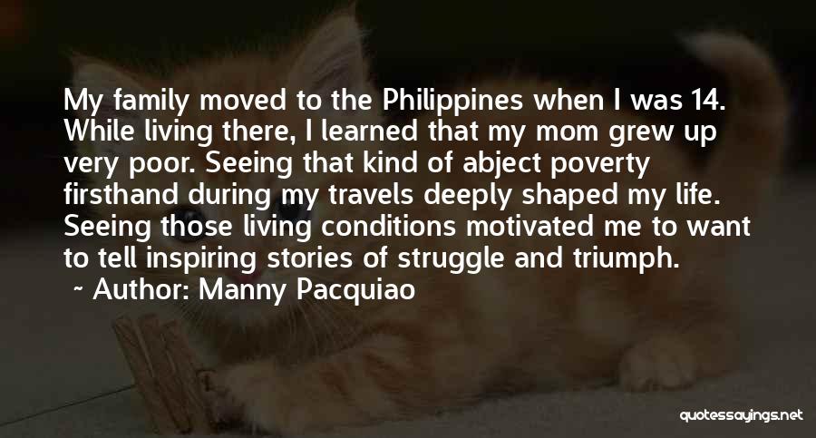 Living An Inspiring Life Quotes By Manny Pacquiao