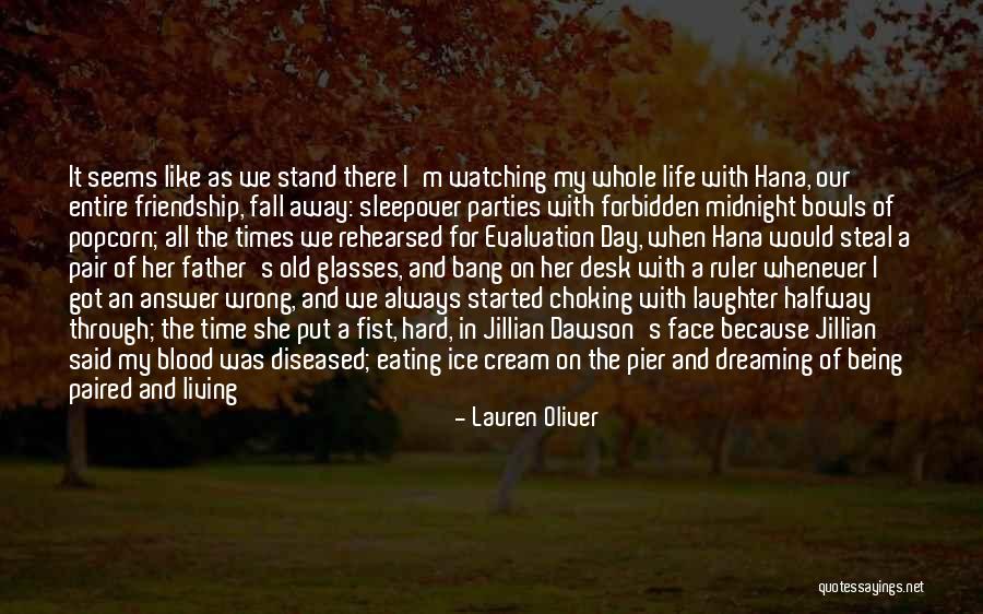 Living And Dreaming Quotes By Lauren Oliver